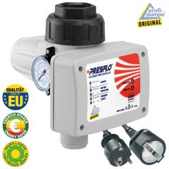 Durchflusswächter PRESFLO-2® - 1,5bar Einschaltdruck - Automatic-Controller verkabelt mit intelligenten Selbst-Überwachungsfunktionen