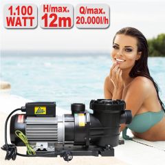 Schwimmbadpumpe POOL-STAR 1100W-1