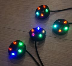 2,5Watt-Hybrid-System: RGB LED Licht Ring 