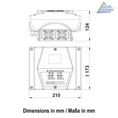 INVERTER-Pumpensteuerung 5-2,2KW 400V/400V, verkabelt