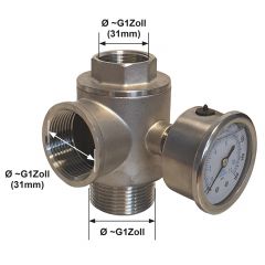 INVERTER-Pumpensteuerung 6 
0,75 KW 230V/1*230V, verkabelt