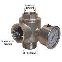 INVERTER-Pumpensteuerung 6 
1,1 KW 230V/1*230V, verkabelt