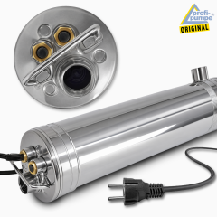 Tauchpumpe REGEN-STAR-AUTOMATIC 750-10 mit Anschluss f. Schwimmende Entnahme und 20m Kabel