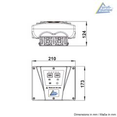 INVERTER-Pumpensteuerung 6 
2,2 KW 230V/1*230V, verkabelt