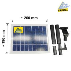 Solarpumpe Oslo 300-5 Light + Remote (RGB) mit FERNBEDIENUNG