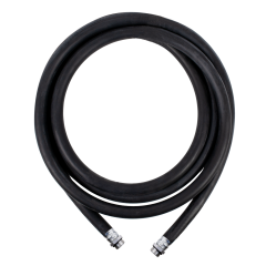 Diesel Gummi-Schlauch-Set 1.2 Innendurchmesser 19mm mit ¾-AG-Schlauchtüllen, schwarz, 5m
