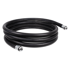 Diesel Gummi-Schlauch-Set 1.2 Innendurchmesser 19mm mit ¾-AG-Schlauchtüllen, schwarz, 5m