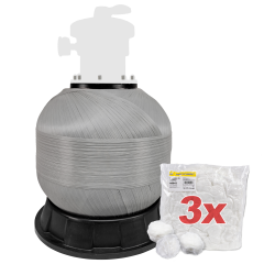 Gehäuse Pool-Clean-Filter-Filter-Ball PCF-FB 500 mit Filterbällen