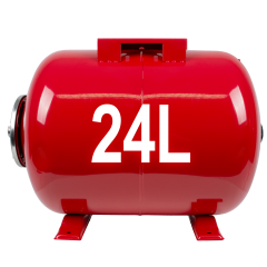 Drucktank Ausdehnungsgefäß Druckkessel 24L, Kohlenstoffstahl