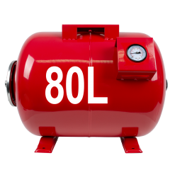 Drucktank Ausdehnungsgefäß Druckkessel  80L, Kohlenstoffstahl