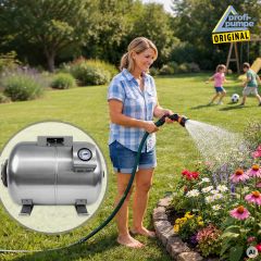 Drucktank Ausdehnungsgefäß Druckkessel 100L, Edelstahl
