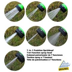 Gießbrause RAIN-FLEX ca. 7,6m, grün