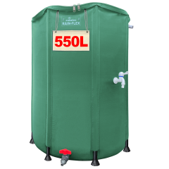Faltbare Regentonne 550L RAIN-FLEX 550, Grün