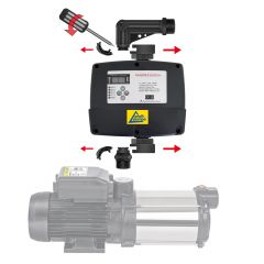 INVERTER-Pumpensteuerung 3-2,2KW 1*230V/3*230V, verkabelt