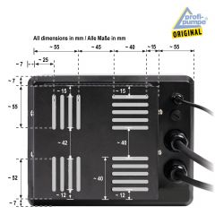 INVERTER-Pumpensteuerung 7-
2,2 KW 3*400V/3*400V, verkabelt